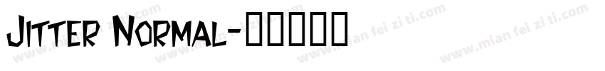 Jitter Normal字体转换